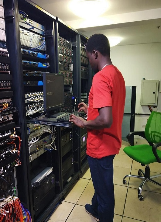 Codelabs technology team delivering ICT solutions in South Sudan